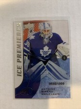 ANTOINE BIBEAU 2015-16 UPPER DECK ICE PREMIERES /1999 ROOKIE #137 MAPLE LEAFS