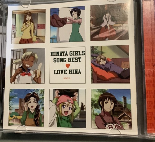 Love Hina CD anime soundtrack Hinata Girls Song Best 14 hits Geneon ost - Picture 4 of 4
