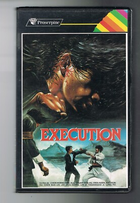 AUSFÜHRUNG - CHEN HORNG MIN. - PROSERPINE 1986 - VHS VIDEOKASSETTE - GUTER ZUSTAND