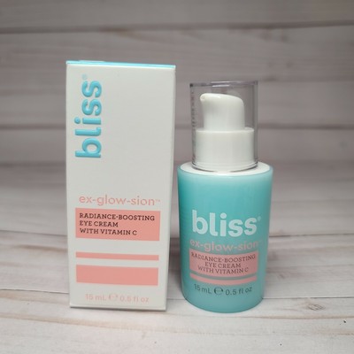 bliss radiance boosting eye cream