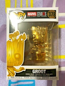 gold groot funko pop ebay