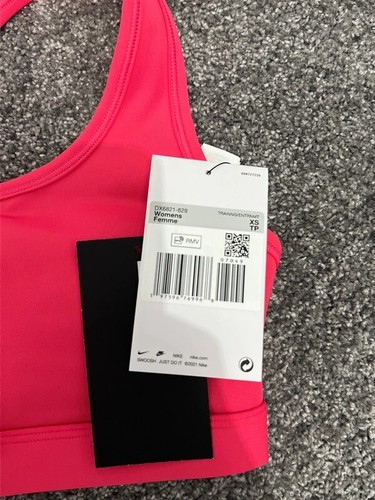 Nike Swoosh Dri-Fit Medium Support Women's Padded Sports Bra XS - Picture 3 of 6