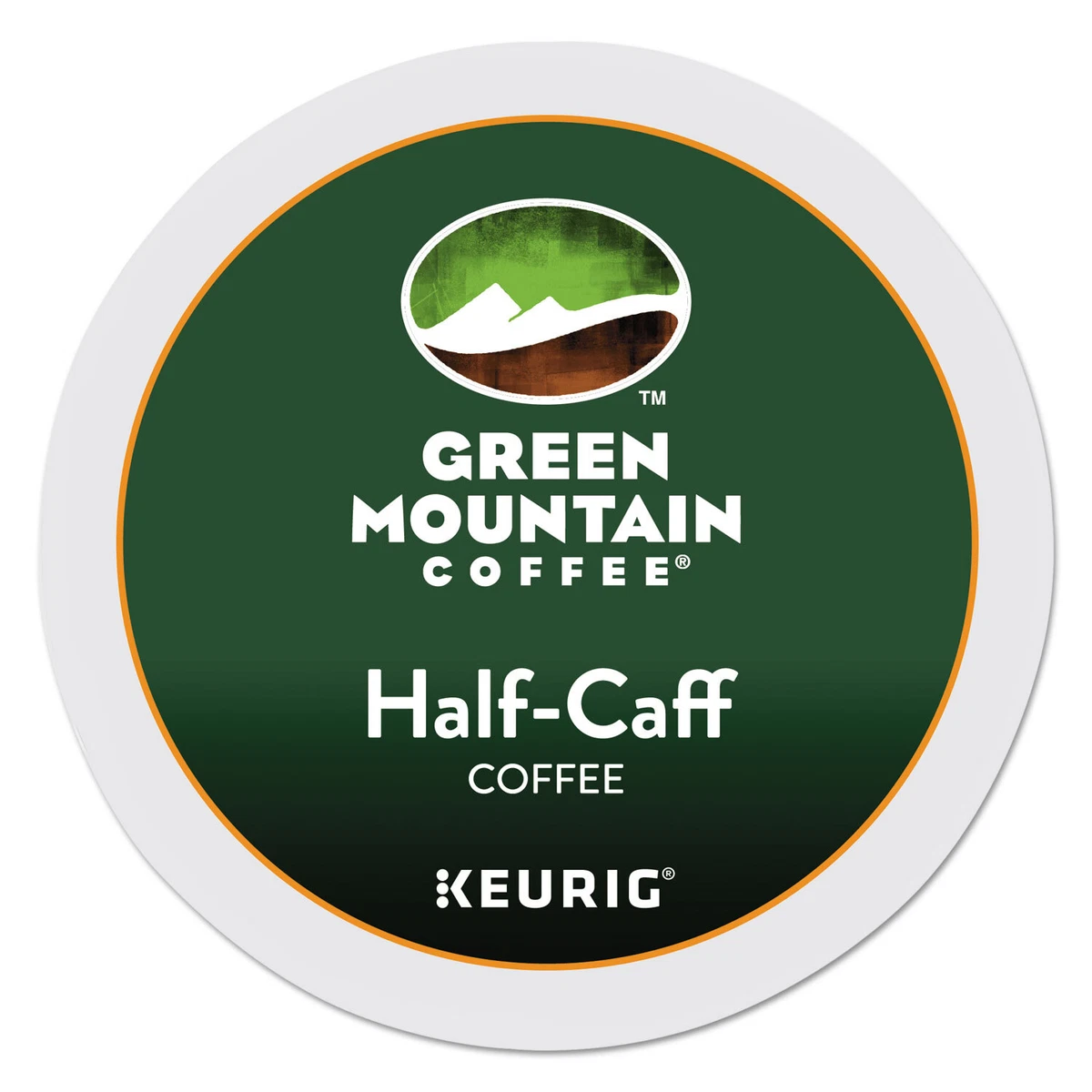Green Mountain Coffee Roasters Half Caff Coffee K Cups 24 Box 6999