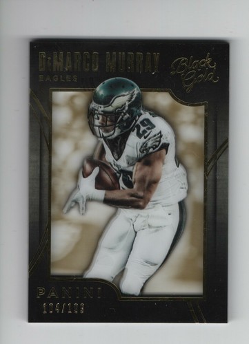 2015 Panini Black Gold Football Rookie Justin Hardy Atlanta Falcons #93 152/199 - Picture 2 of 2