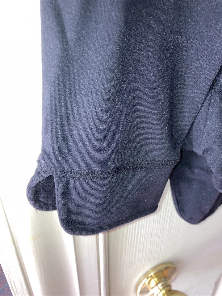 ROYAL ROBBINS WOMENS LS NYLON SPANDEX STRETCHY BLACK ACTIVEWEAR TOP SHIRT SZ SM - Image 3 of 4