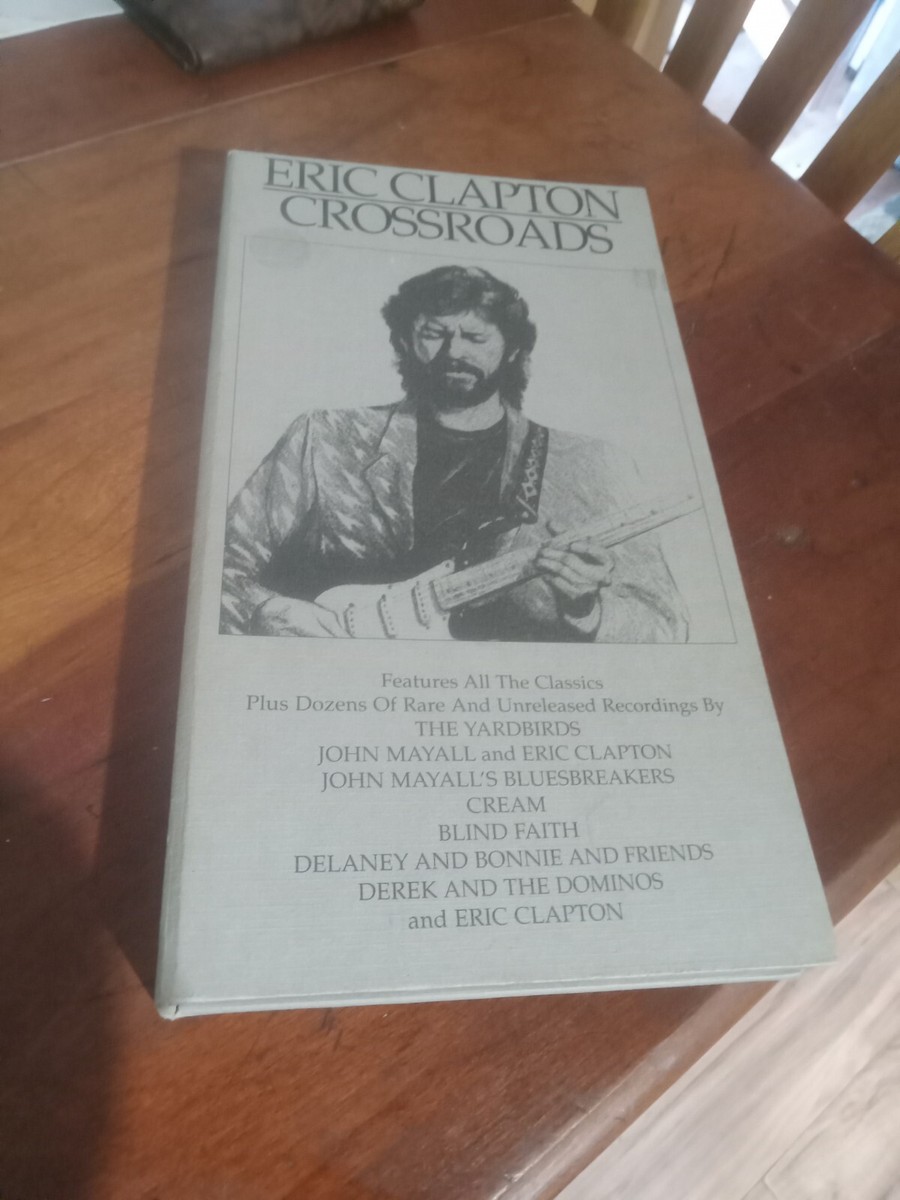 Eric Clapton Crossroads 4 Cd Set Plus Rare And Unreleased