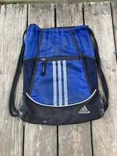 Adidas Alliance 2 Sackpack, Adidas Drawstring Bag Royal Blue, Black, White