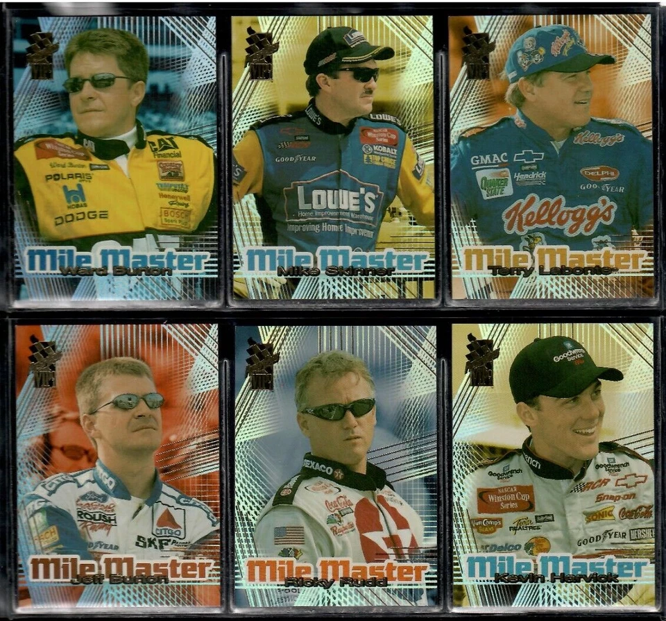 2001 Press Pass VIP Mile Master 12-card Insert Set Jeff Gordon - Image 3 of 4