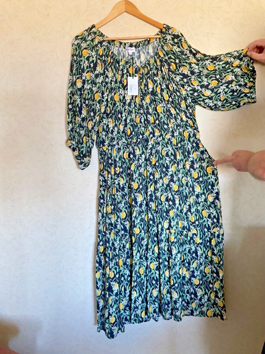 Brora Liberty Print Prairie dress 18 Brand New with Tags - Picture 10 of 10