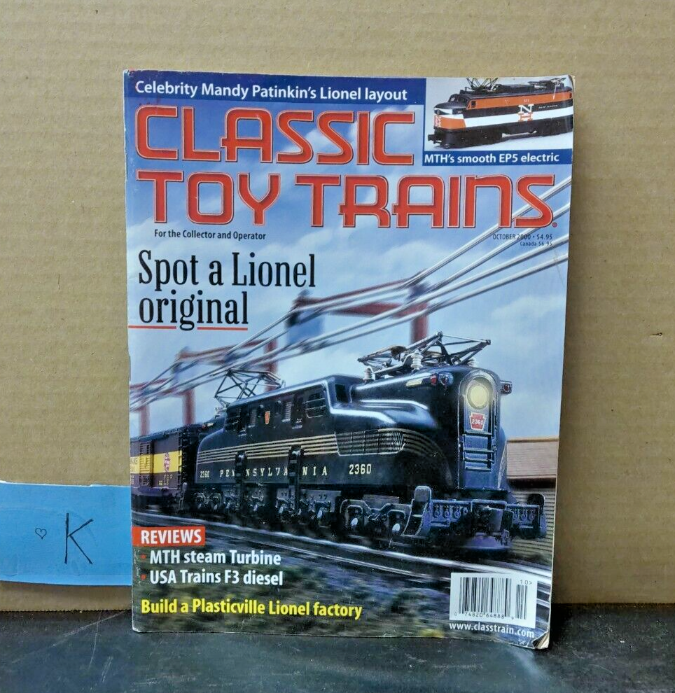 Classic Toy Trains 2000 October Spot a Lionel original Louis Hertz saved