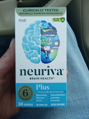 Neuriva Plus Fast-Acting Brain Performance Capsules - 30 Count - Exp 12/2026