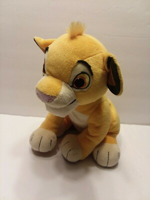 LION KING Plush SIMBA Cub 12'' Disney Stuffed Animal Toy Kohls Cares 
