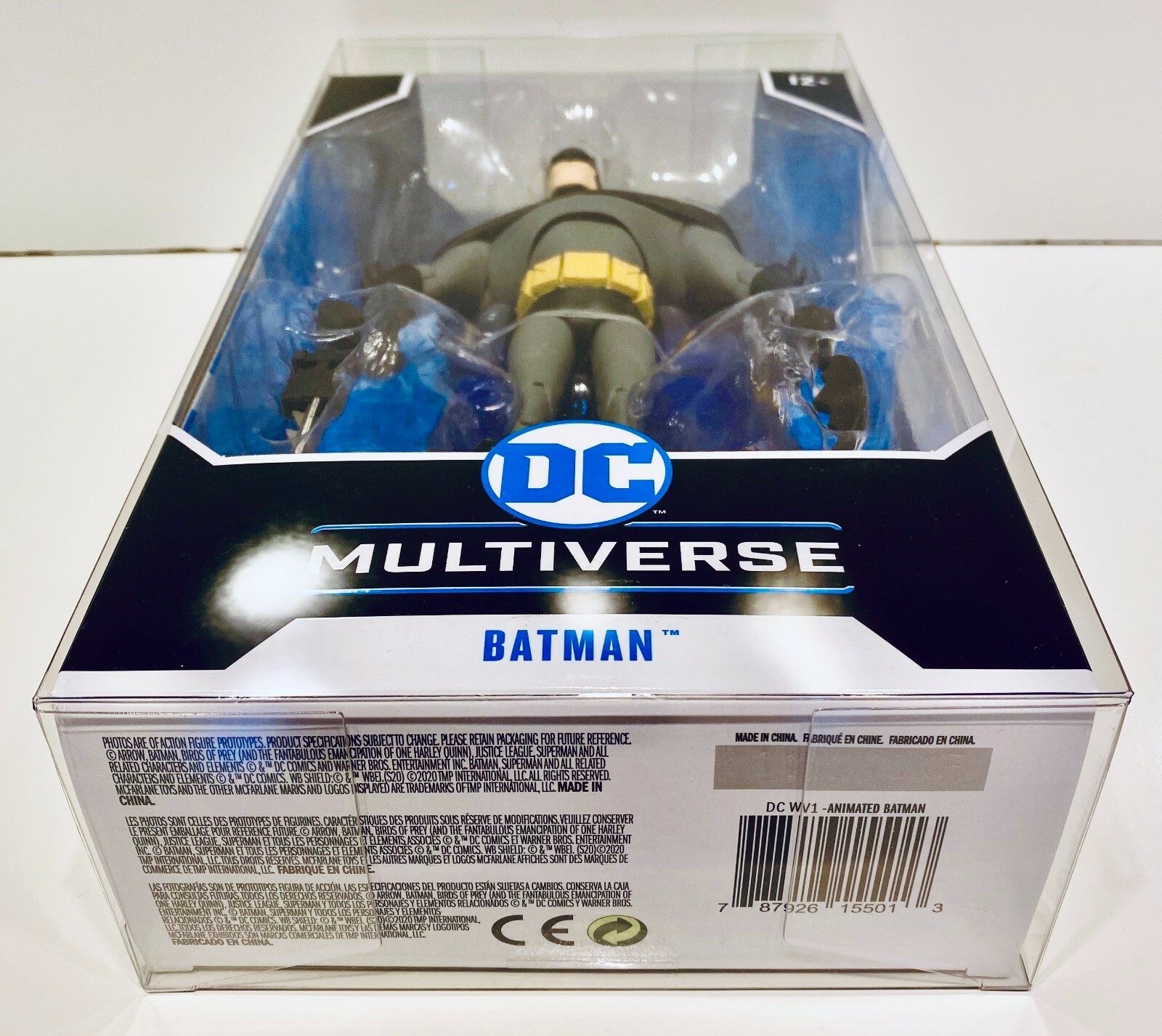 50 Box Protectors For Black / Blue Box DC Multiverse Action Figures  READ!   