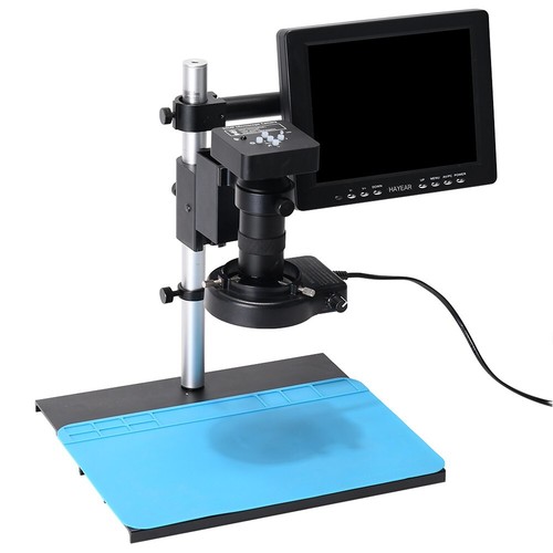 HAYEAR Digital Microscope Set w/ 48MP FHD Camera 150X Lens 56-LED Light 8" LCD - Picture 4 of 9