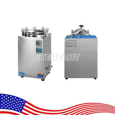 #ad ETERFANT 28 35L High Pressure Sterilizer Vertical Autoclave Sterilizer 105 134°C $1039.99