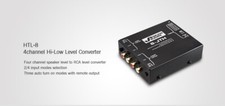SOUND MAGUS HTL8 4 Channel Line Level Adapter Switchable from 2 to 4 channels