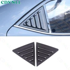 For Toyota Corolla 2014-2019 Matte Black Side Window Louver Shutter Frame Cover