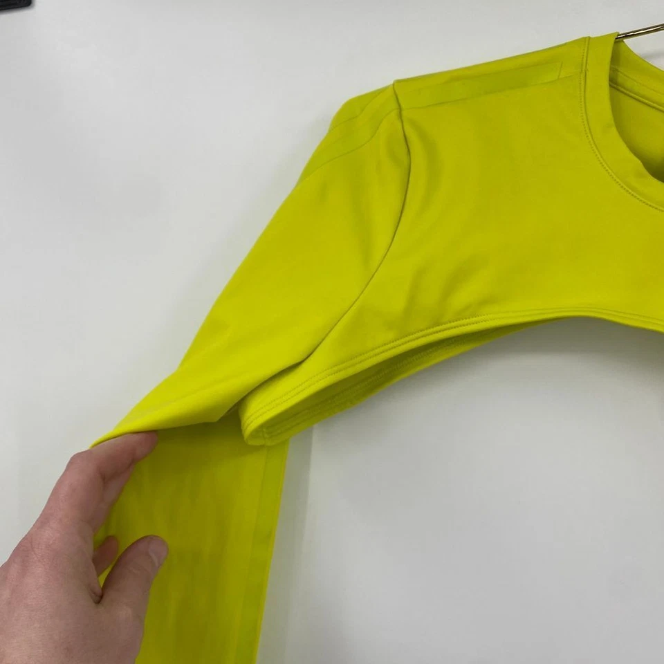 Adidas x Ivy Park Peloton Shock Slime Shrug Tank Crop Top Women's 1X Long Sleeve - Image 2 of 4