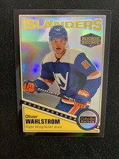 19-20 UD O-Pee-Chee Hockey Rookie Retro Pack Wars Rainbow R-57 Oliver Wahlstrom