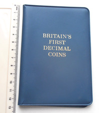 BRITAINS FIRST DECIMAL COINS 5 COIN SET