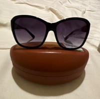 Women's Sunglasses Missoni MM5201/S Black Cat Eye Oversized Purple Tinted UV400