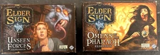 Fantasy Flight - Elder Sign: Unseen Forces + Omens of the Pharaoh Expansions