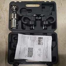 Curt OEM Puck System 2-5/16" Gooseneck Ball & Safety Chain Anchor Kit 30K 60692