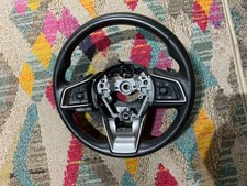 2019 Subaru Impreza Steering Wheel Leather W Shift Paddles W Red Stitching 2019 Subaru Impreza Steering Wheel Leather W Shift Paddles W Red Stitching