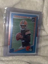 2025 Panini Donruss Optic Rated Rookie Shedeur Sanders #203 Browns NFL Card