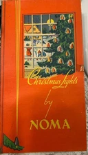 1939 Christmas Lights With Mazda Lamps By NOMA Multicolored - Vintage- Works