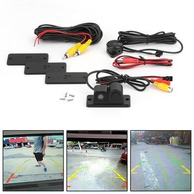 Sound Alarm +Parking Sensor Radar +Car Rear View Camera 3 in 1 Park System Kit A