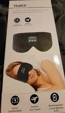 Sleep Eye Mask Headphones Bluetooth for Sleeping Trakk GREAT CONDITION 