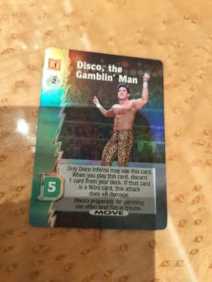 WCW CCG TCG: Disco, The Gamblin' Man