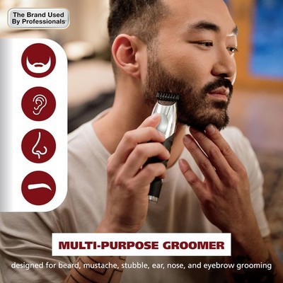 Wahl Groomsman All in One Rechargeable Cordless Beard Trimmer with