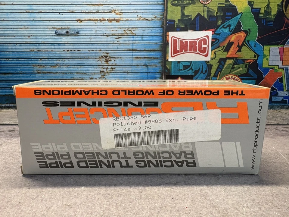 RB Concept NovarossiRBC-86P 9886 EFRA 9886 Tuned Pipe for 1/8 HPI savage ETC.. - Image 2 of 4
