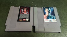 The Terminator and Terminator 2 Nintendo NES Authentic Cartridges In Great Shape