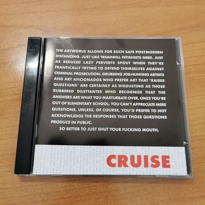 Whitehouse    Cruise 2001 CD (Susan Lawly) Noise, Power Electronics, vg++
