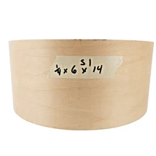 Keller Vintage Maple 6x14 Snare First Quality Stainable Grade 10 ply Drum Shell
