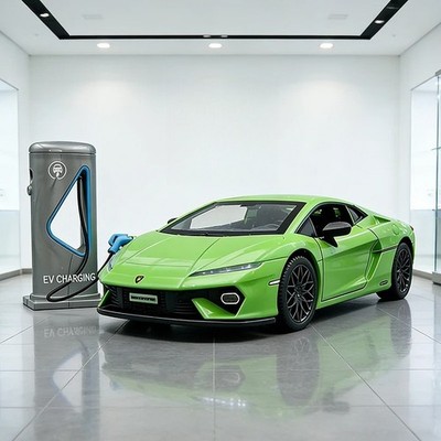 CCA 1:32 Lamborghini Temerario Supercar Alloy Model Car Toy Diecasts Metal Casti
