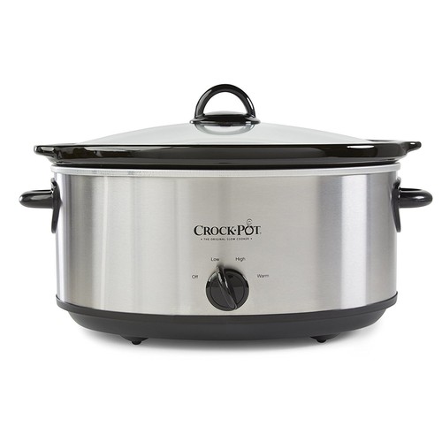 Crock-Pot 7 Quart Oval Manual Slow Cooker Stainless Steel (SCV700-S-BR) Versa... - Picture 8 of 8