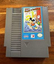 Mickey’s Adventure in Numberland NES Nintendo Authentic Tested Working + Sleeve