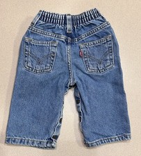 VINTAGE RARE Levis 90s Red tab Denim Jeans Sz 12M Toddler