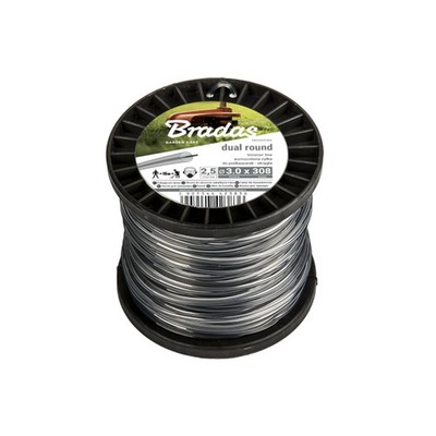  100 m Rasentrimmer Mähfaden Trimmerschnur Motorsense 2 mm x in versch. Formen