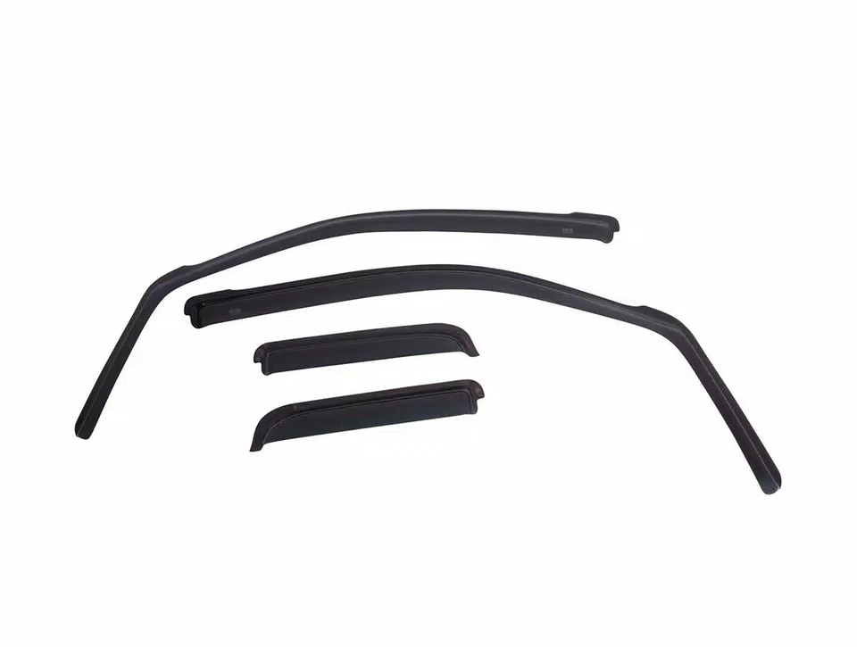 EGR Slimline In-Channel Window Visors Fit 07-21 Toyota Tundra Dbl Frnt/Rear Smke Foto 2 de 4