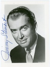 Jimmy Stewart - Signed Photograph