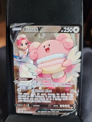 Pokémon TCG Blissey v Full Art Holo Card TG22/TG30