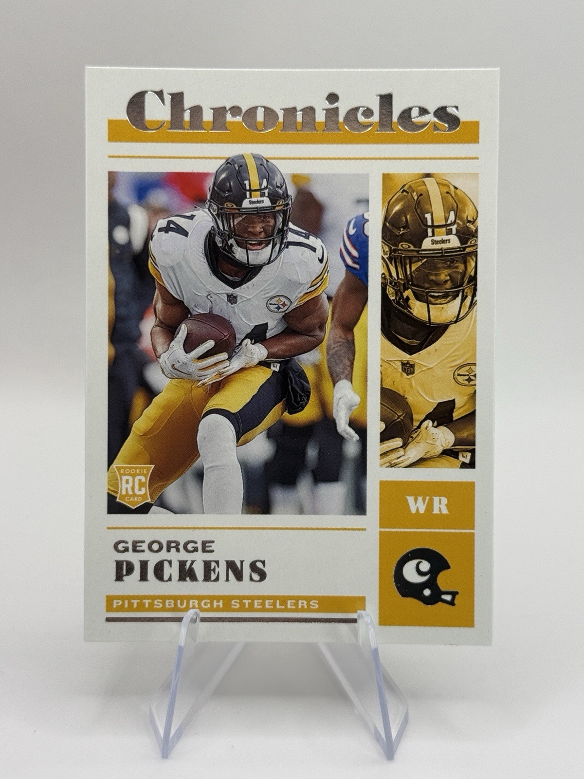 George Pickens 2022 Panini Chronicles #48 Rookie Card Pittsburgh Steelers NFL