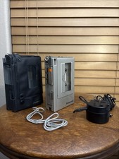 Panasonic RQ-356 Vintage Audio Cassette Recorder with Case - Tested & Works