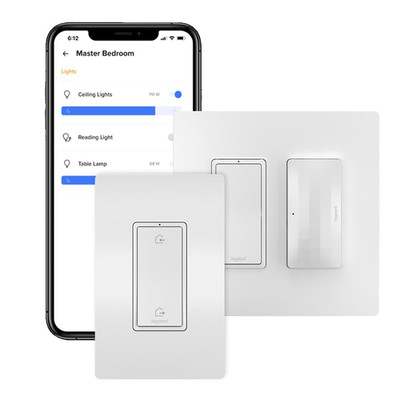 Legrand Radiant Smart Switch Kit, Alexa & Google Compatible, White