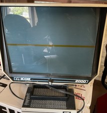 Vintage EyeCom 2000 Microfiche Reader Works